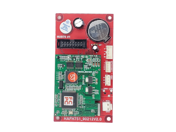 YJ Micro HAFH751_90212V2.0 RS232 Full Color Controller Supports 1 Row